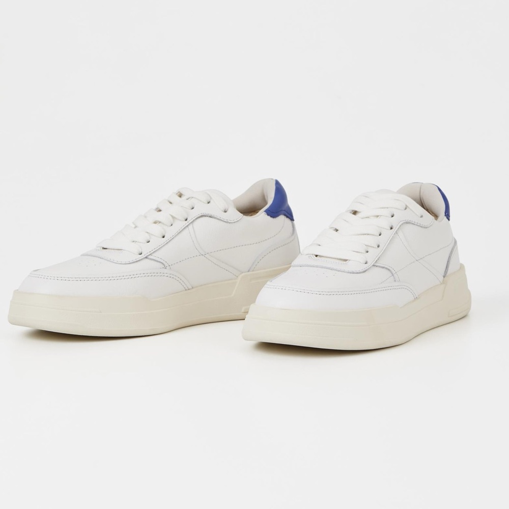 Vagabond Shoemakers Selena Sneaker in White/Cobalt casual classic comfy summer